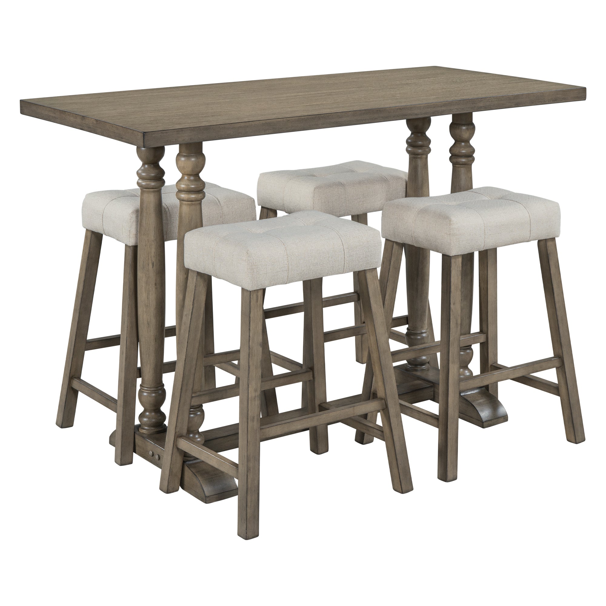 Rustic 5-Piece Dining