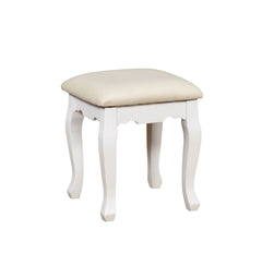 White Princess Vanity w/ Stool