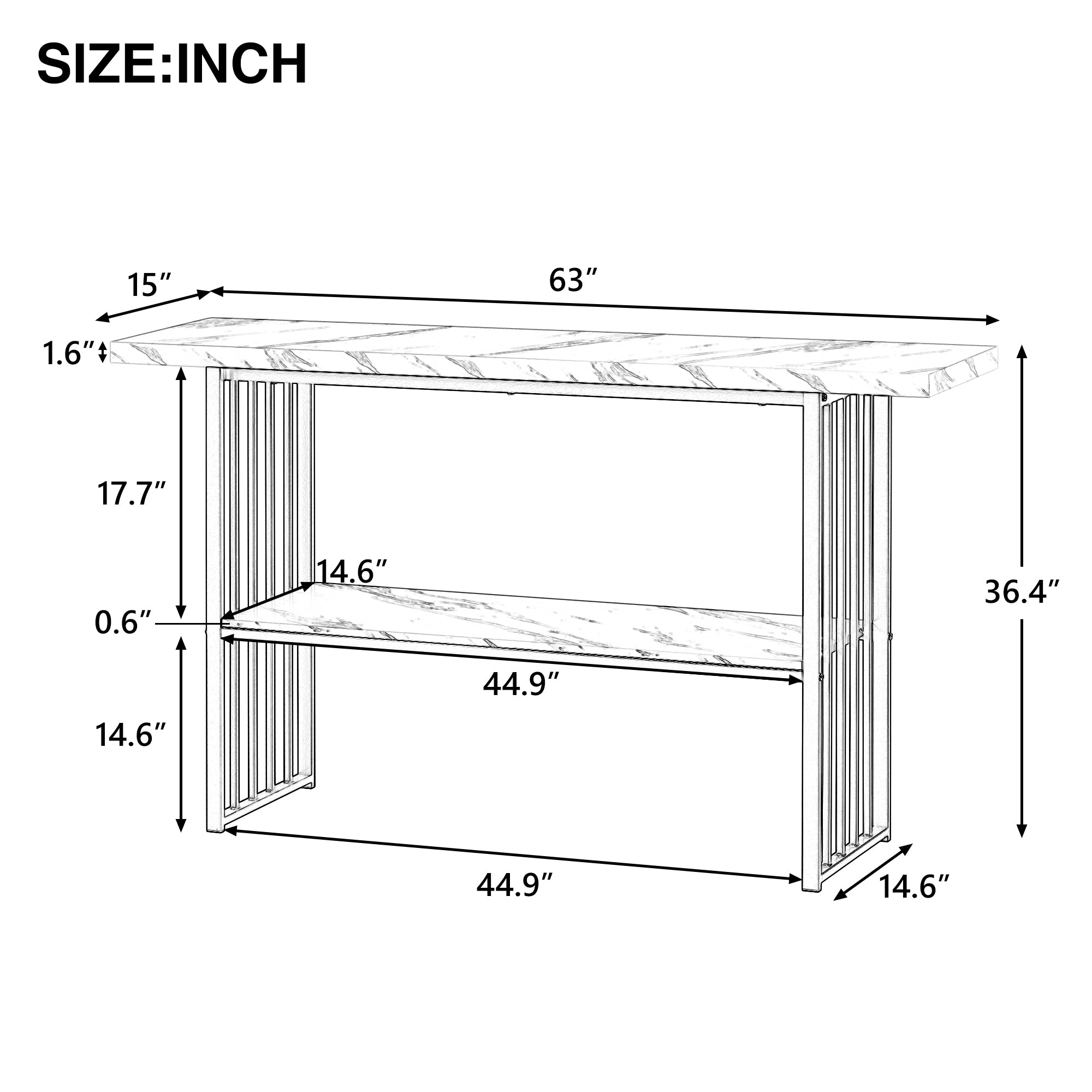 entryway console table