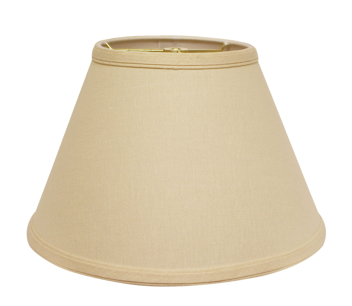 Slant Empire Hardback Lampshade with Washer Fitter - Beige