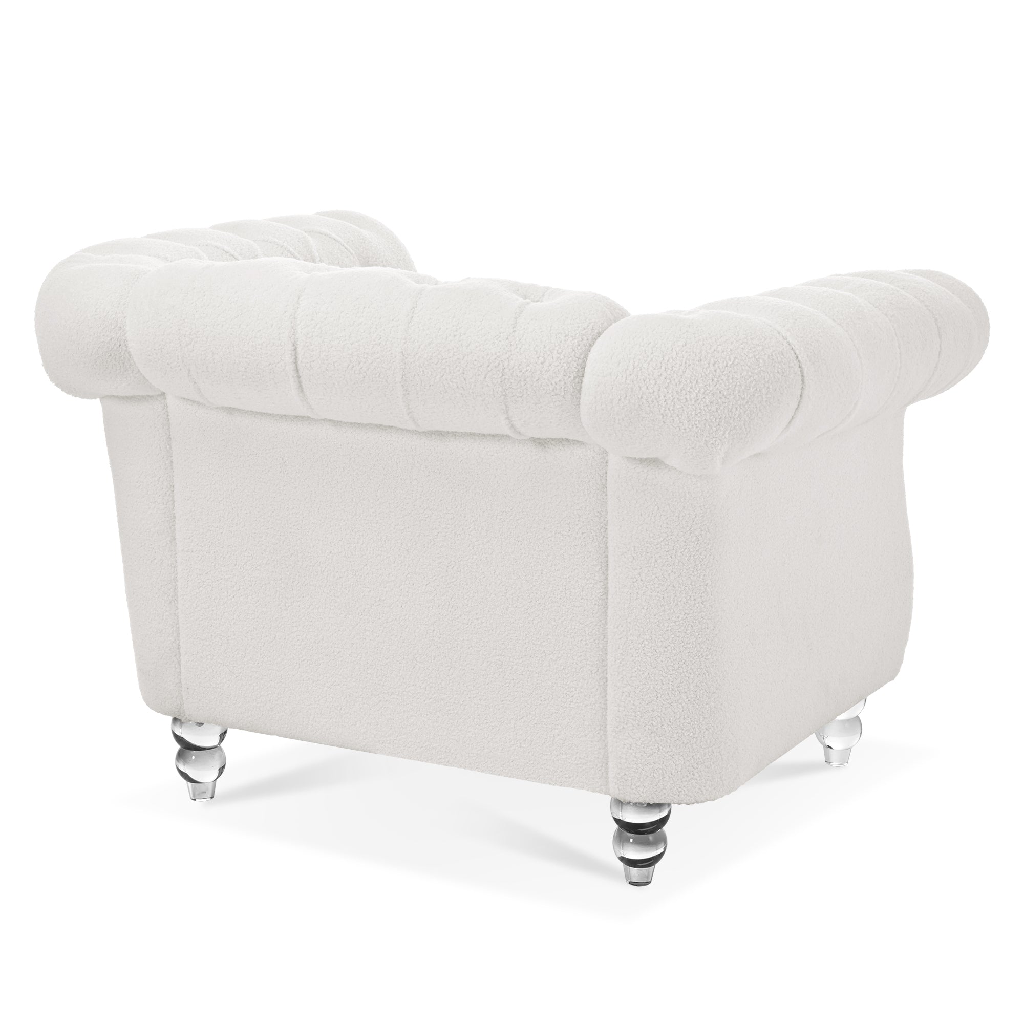 1 Seater Sofa For Living Room - White