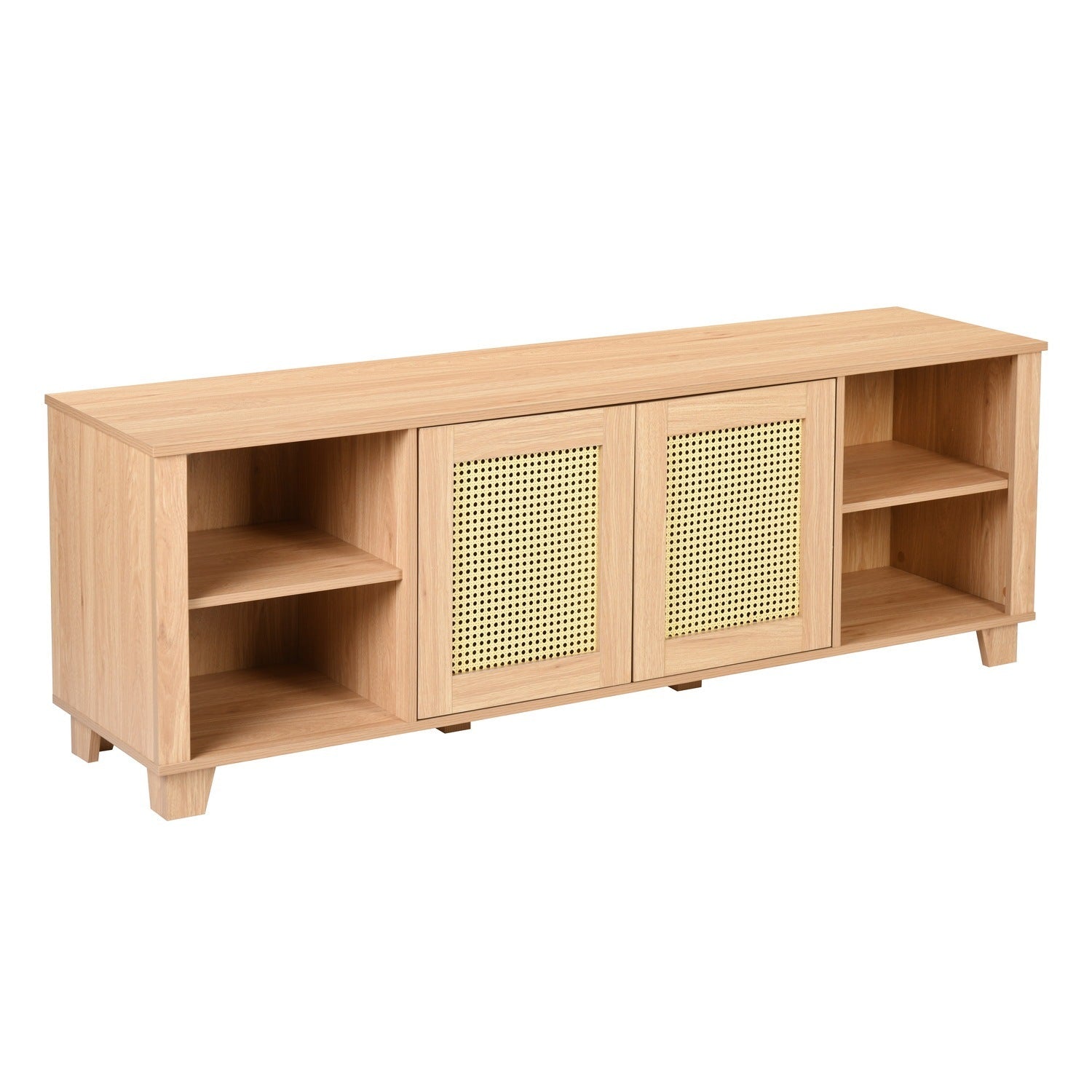 Natural Oak TV Stand