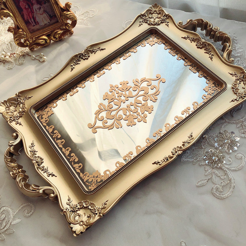 Retro Mirror Tray