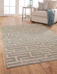  Blue & Grey Area Rug