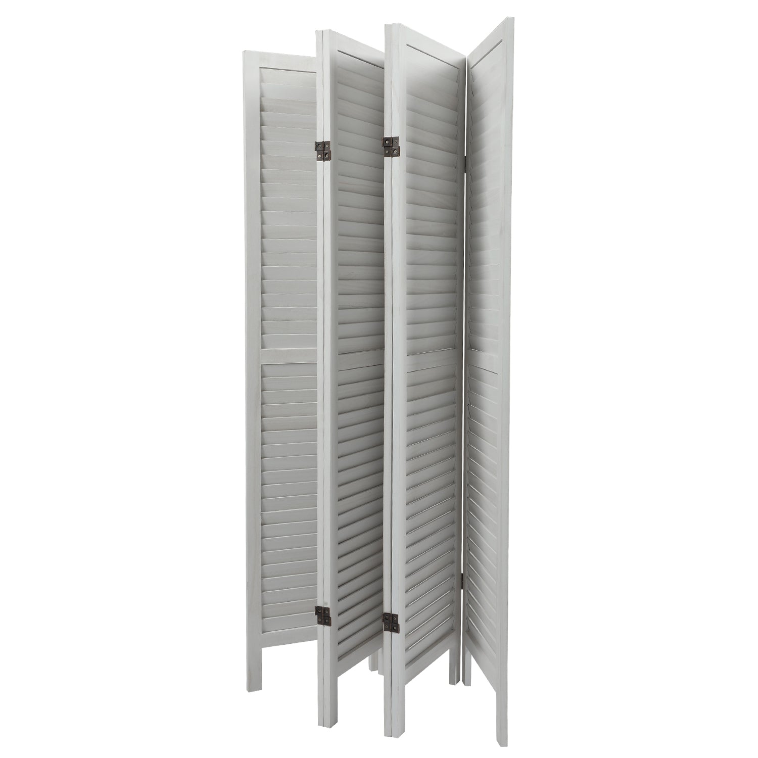 Folding Louvered Room Divider