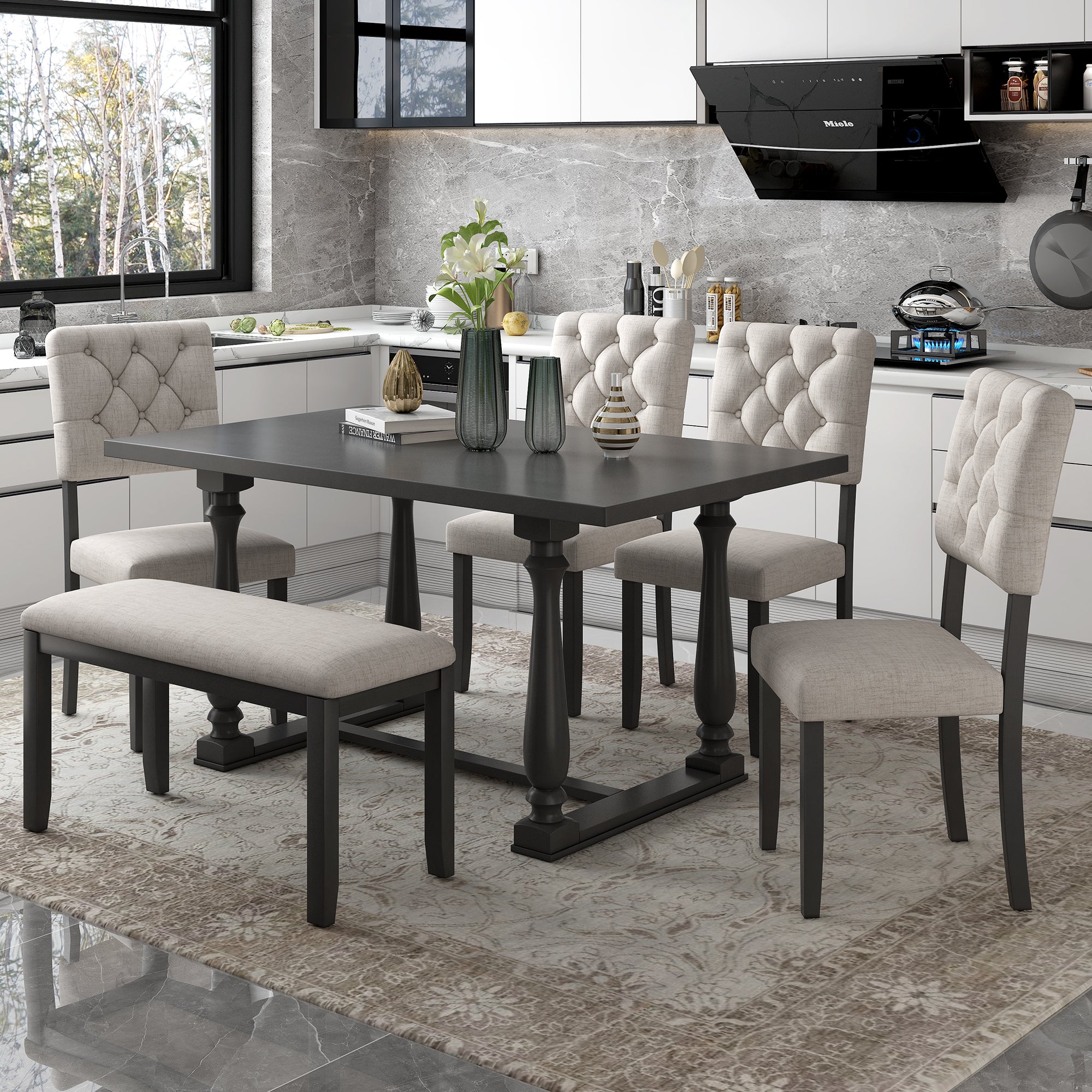 6-piece dining set