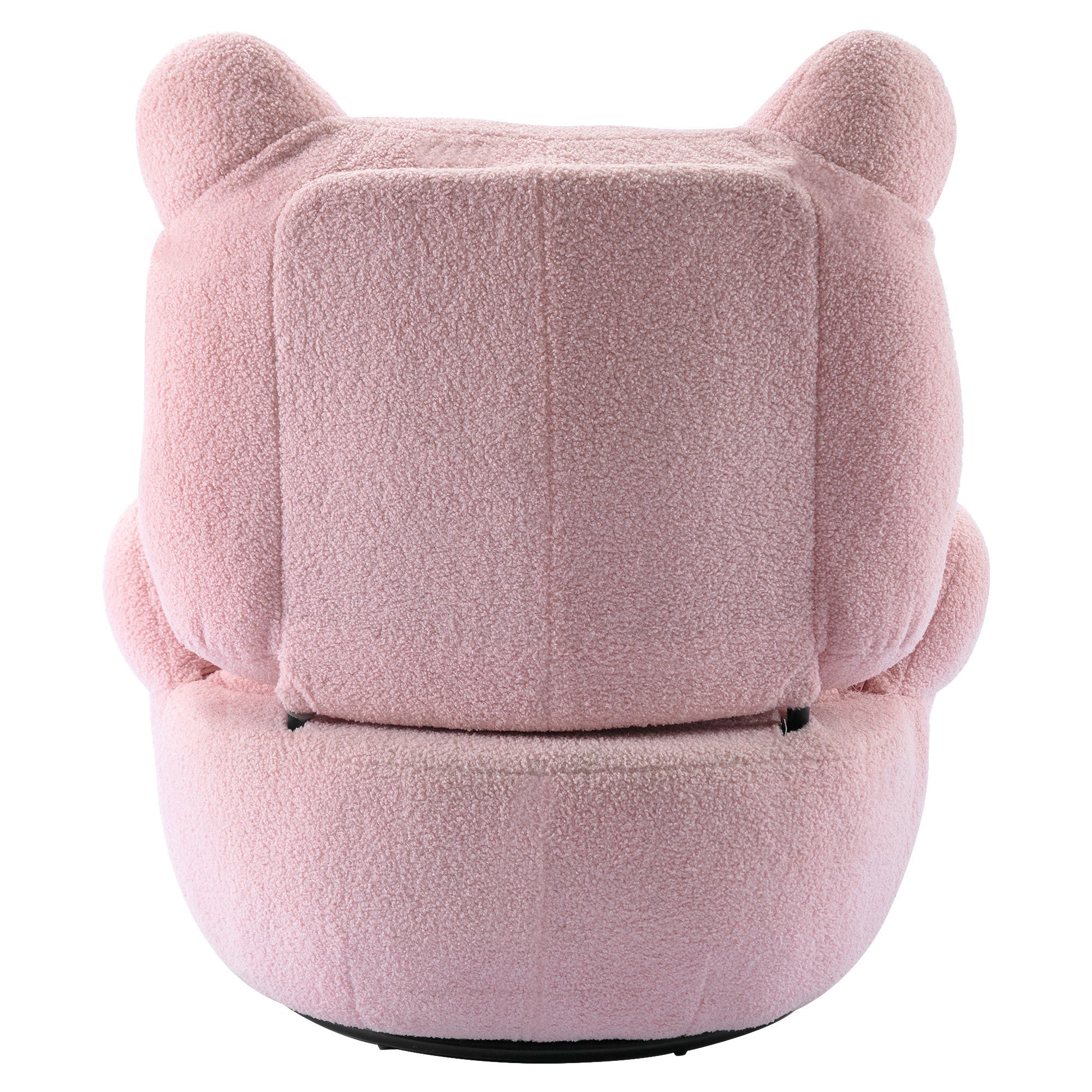 Teddy Short Plush Particle Velvet Armchair,