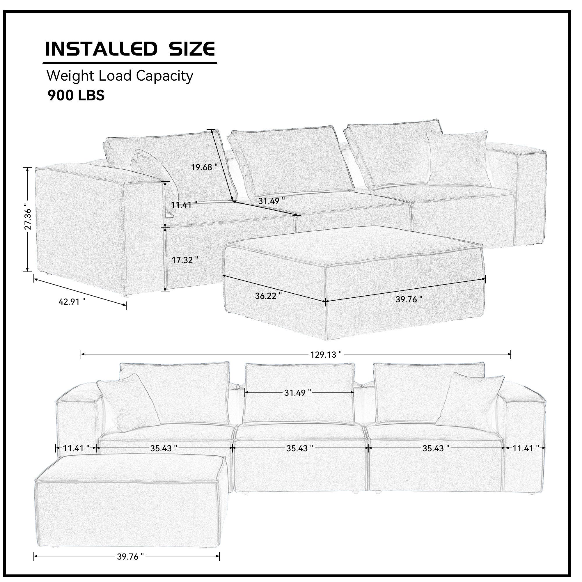 L-Shape Sofa