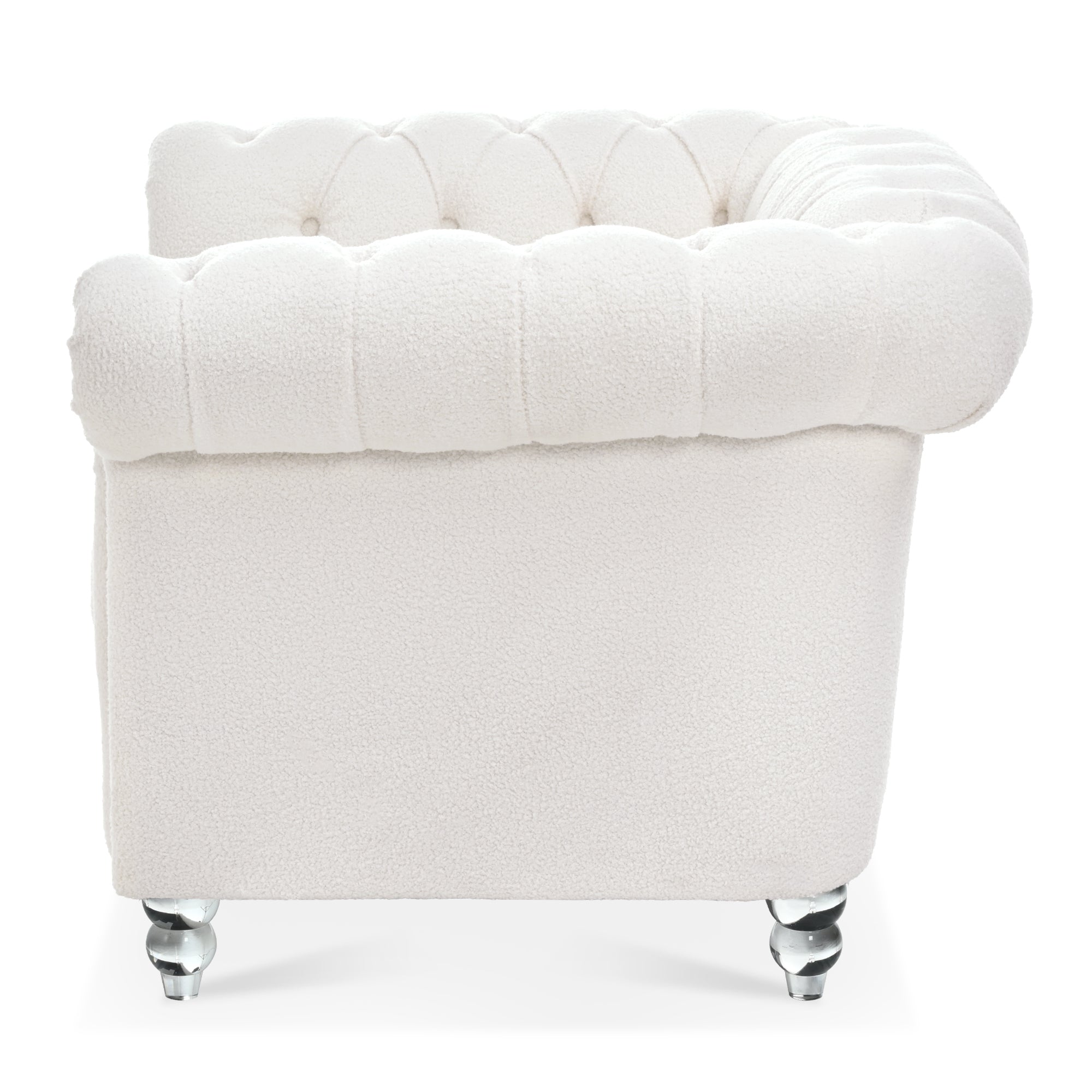 1 Seater Sofa For Living Room - White