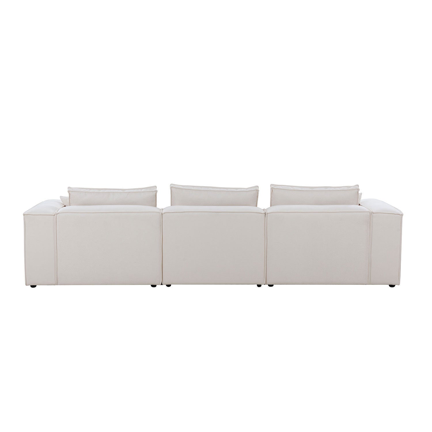 White L-Shape Sofa