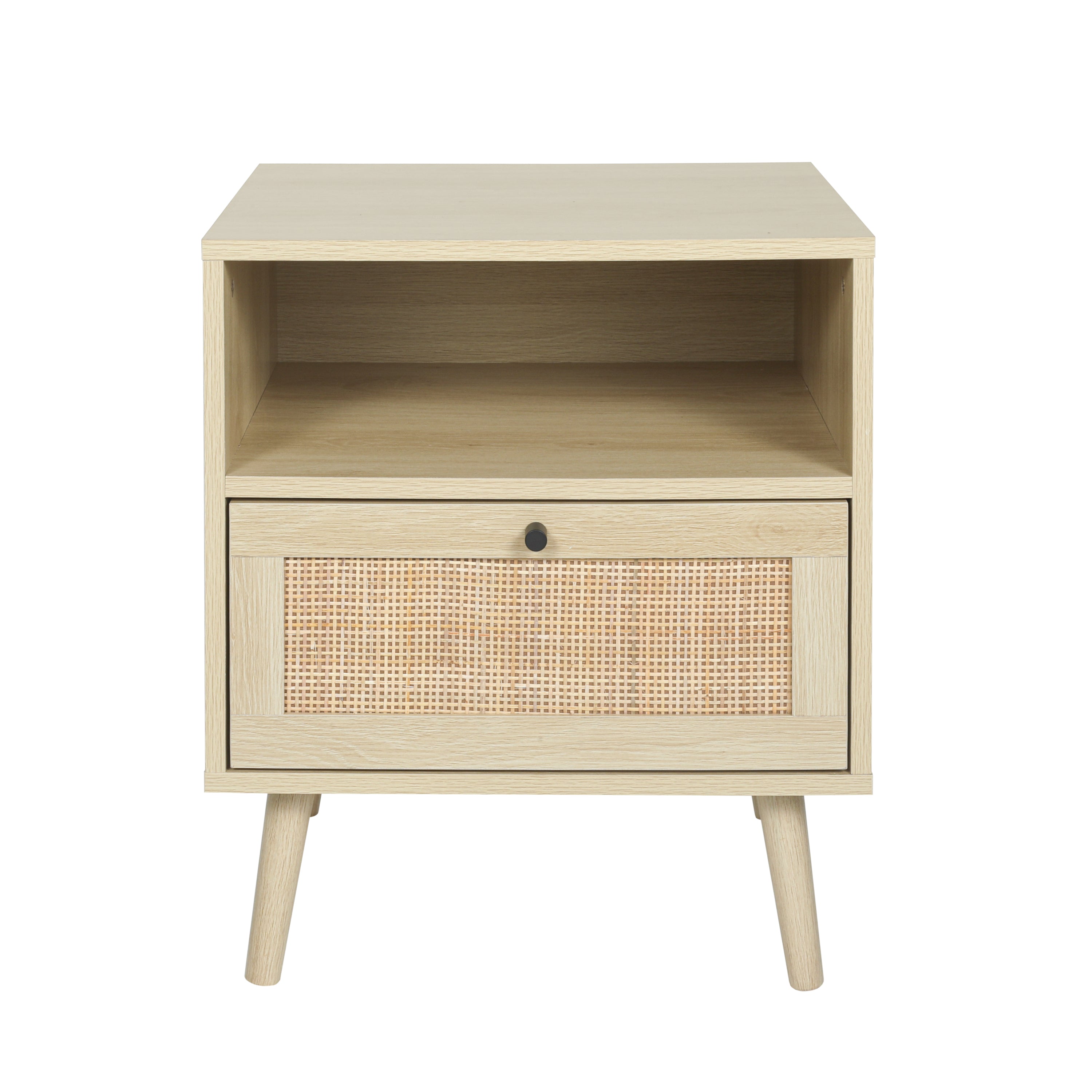 Natural Rattan Nightstand