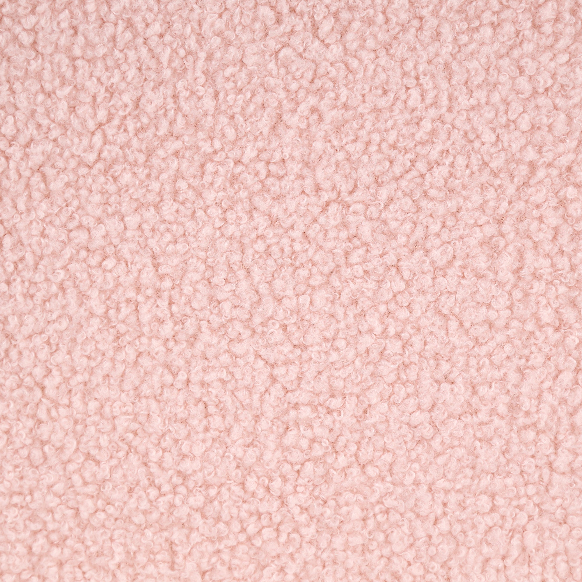 Armchair Rattan Mesh Upholstered Accent Chair, Teddy Short Plush Particle Velvet Armchair - Pink