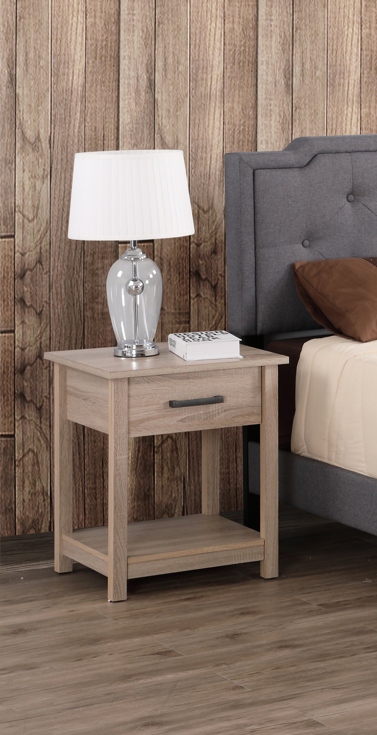 Glory Nightstand - Brown