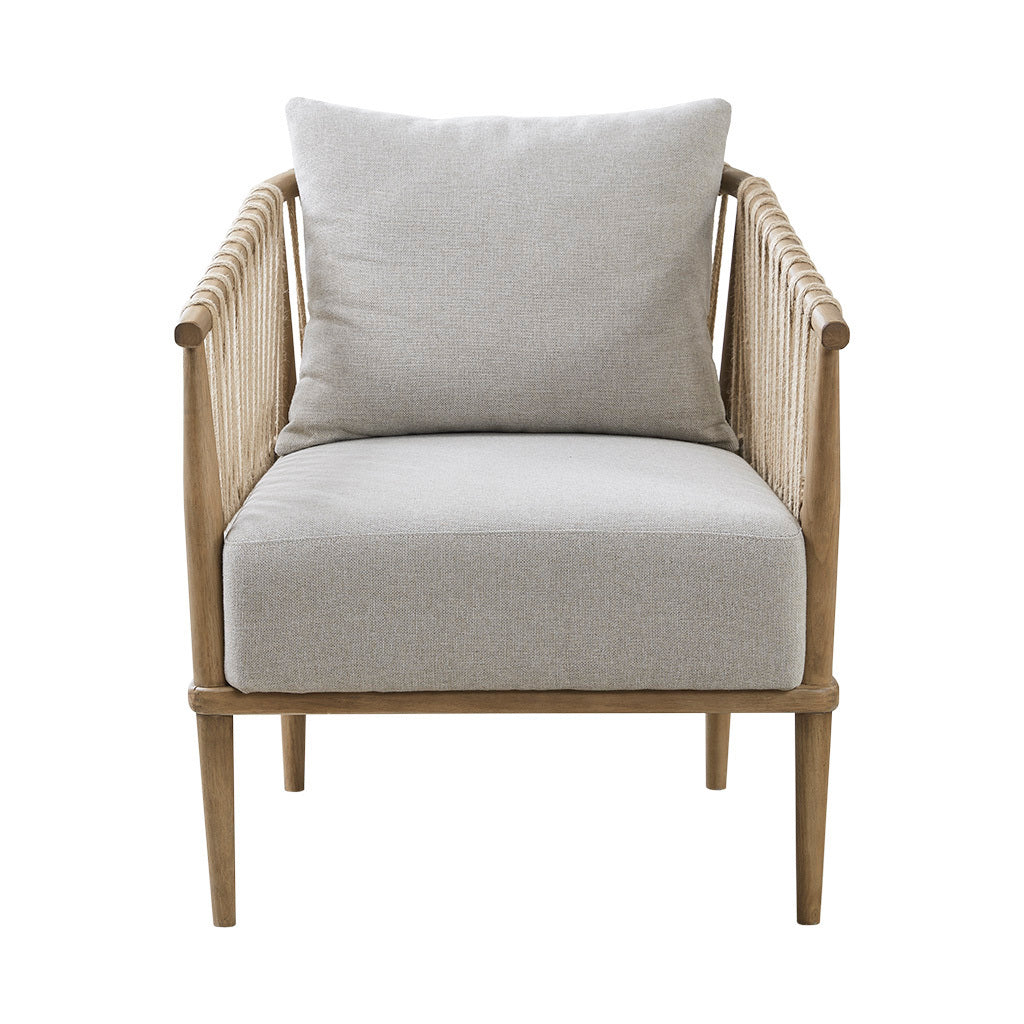 Modern Accent Arm Chair - Natural