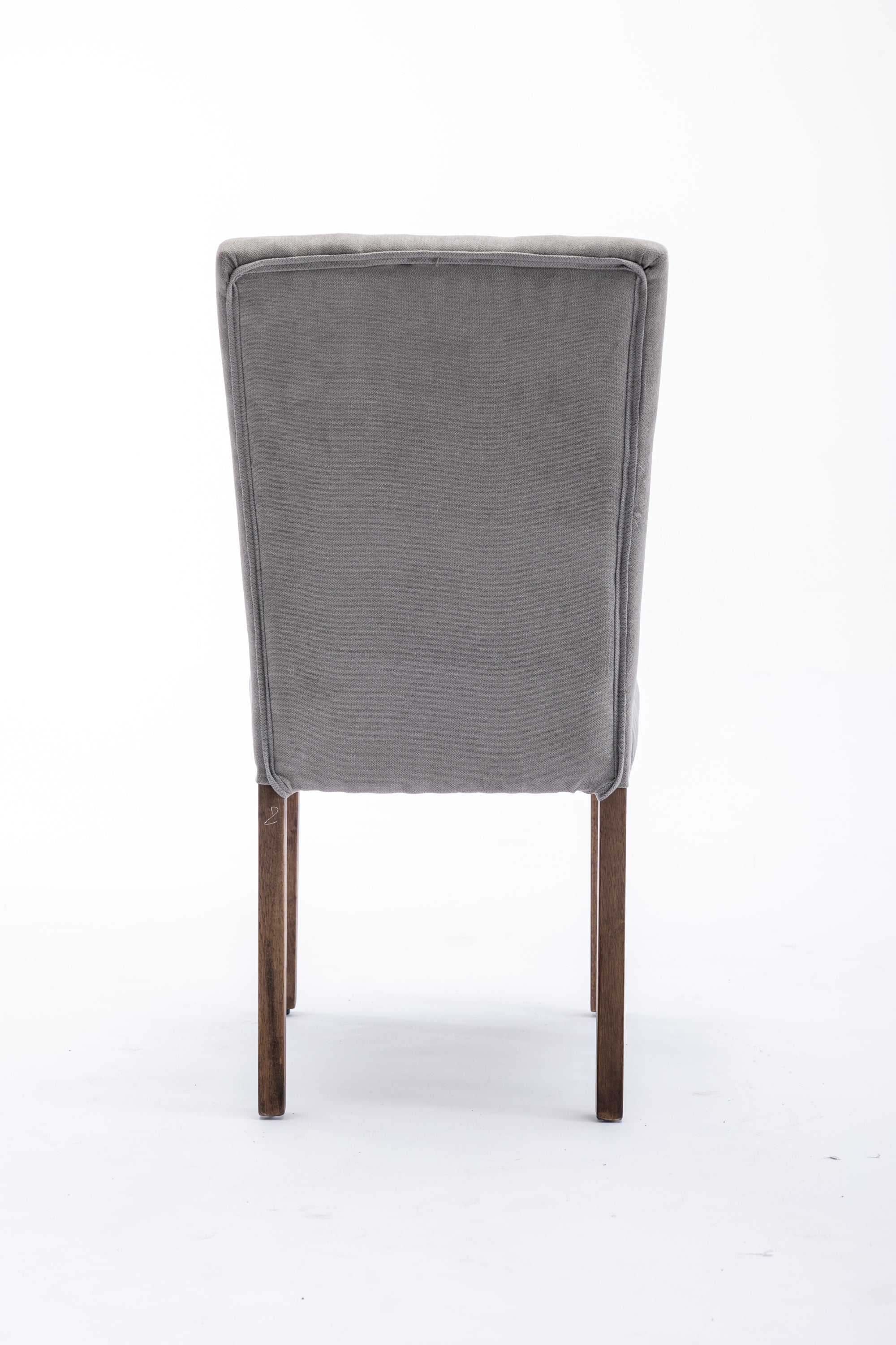 Classic Upholstered Accent Dining Chair - Grey