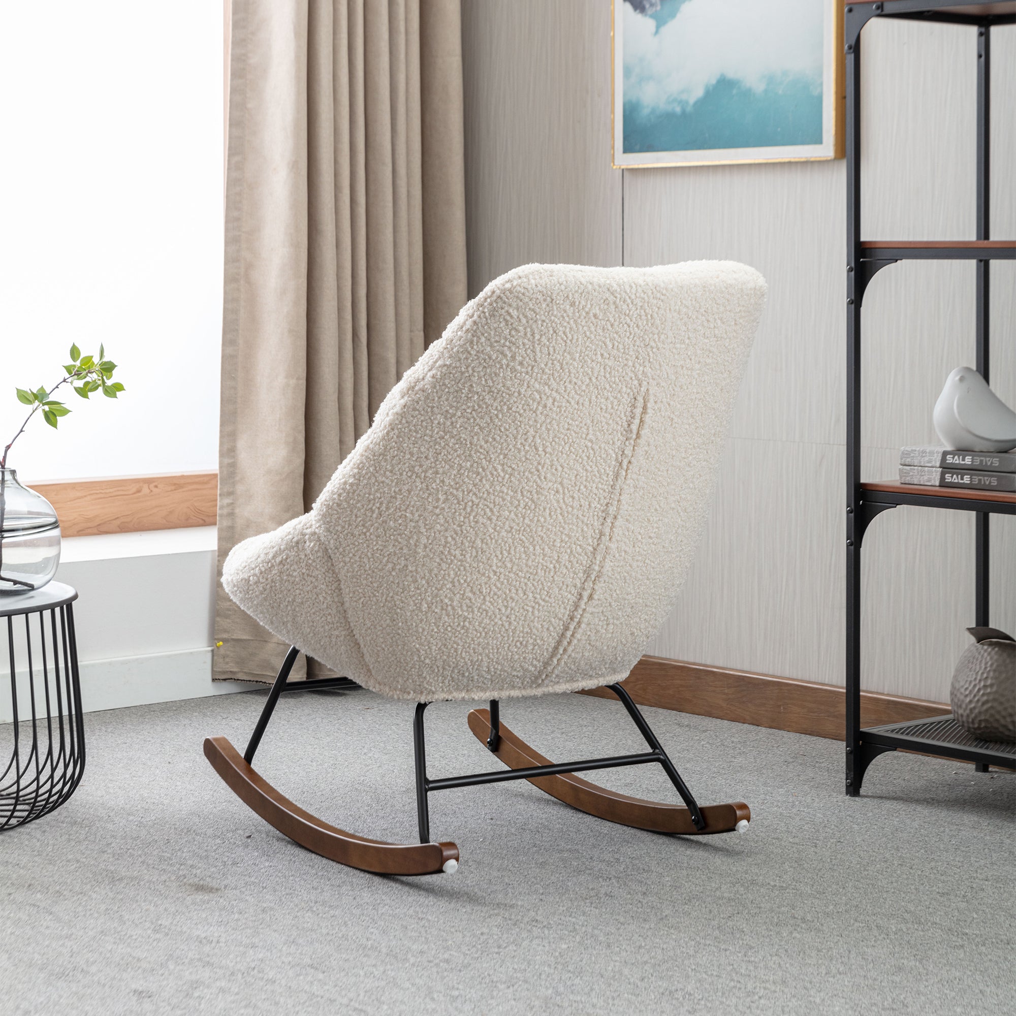 Tufted Rocking Chair