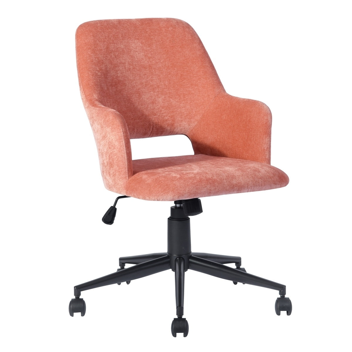 Upholstered Task Chair/ Home Office Chair - Coral