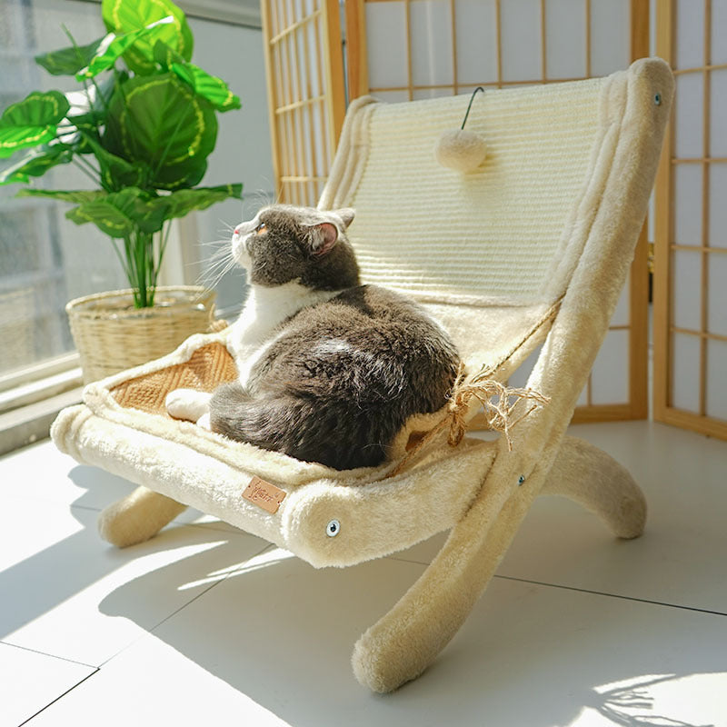 Pet Cat Sunbathing Chair Bed